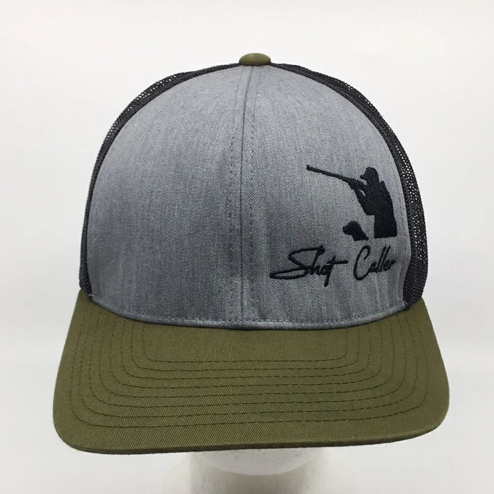 Pacific Headwear Men’s Shot Caller duck trucker style hunting hat with SnapBack